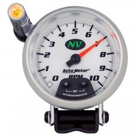 AUTOMETER GAUGE 3-3/4" PEDESTAL TACHOMETER,0-10,000 RPM,NV # 7390