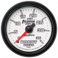 AUTOMETER GAUGE 2-1/16" BOOST,0-35 PSI,MECHANICAL,PHANTOM II # 7504