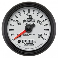 AUTOMETER GAUGE 2-1/16" FUEL LEVEL,PROGRAMMABLE 0-280 ?,STEPPER MOTOR,PHANTOM II # 7510