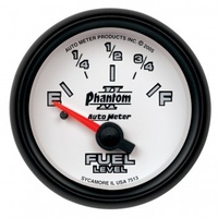 AUTOMETER GAUGE 2-1/16" FUEL LEVEL,0-90 ?,AIR-CORE,SSE,GM # 7513