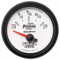 AUTOMETER GAUGE 2-1/16" FUEL LEVEL,240- 33 ?,AIR-CORE,SSE # 7516