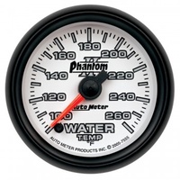 AUTOMETER GAUGE 2-1/16" WATER TEMPERATURE,100-260F,STEPPER MOTOR,PHANTOM II # 7555