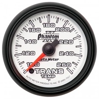 AUTOMETER GAUGE 2-1/16" TRANSMISSION TEMPERATURE,100-260F,STEPPER MOTOR,PHANTOM II # 7557