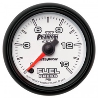 AUTOMETER GAUGE 2-1/16" FUEL PRESSURE,0-15 PSI,STEPPER MOTOR,PHANTOM II # 7561