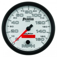 AUTOMETER GAUGE 5" SPEEDOMETER,0-160 MPH,ELECTRIC,PHANTOM II # 7589
