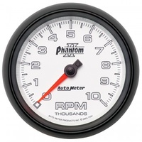 AUTOMETER GAUGE 3-3/8" IN-DASH TACHOMETER,0-10,000 RPM,PHANTOM II # 7597