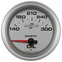 AUTOMETER GAUGE 2-5/8" OIL TEMPERATURE,140-300F,AIR-CORE,ULTRA-LITE II # 7748