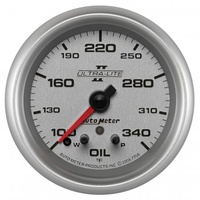 AUTOMETER GAUGE 2-5/8" OIL TEMPERATURE,W/ PEAK & WARN,100-340F,STEPPER MOTOR,ULTRA-LITE II # 7756