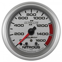 AUTOMETER GAUGE 2-5/8" NITROUS PRESSURE,W/ PEAK & WARN,0-1600 PSI,STEPPER MOTOR,ULTRA-LITE II # 7774
