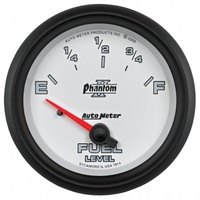 AUTOMETER GAUGE 2-5/8" FUEL LEVEL,0-90 ?,AIR-CORE,GM,SSE,PHANTOM II # 7814