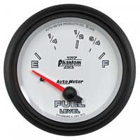 AUTOMETER GAUGE 2-5/8" FUEL LEVEL,73-10 ?,AIR-CORE,PHANTOM II # 7815