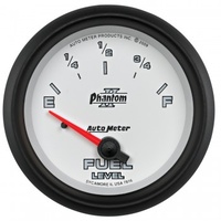 AUTOMETER GAUGE 2-5/8" FUEL LEVEL,240-33 ?,AIR-CORE,SSE,PHANTOM II # 7816