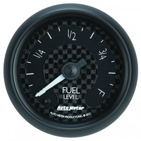 AUTOMETER GAUGE 2-1/16" FUEL LEVEL,PROGRAMMABLE 0-280 ?,STEPPER MOTOR,GT Series # 8010
