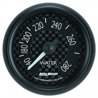 AUTOMETER GAUGE 2-1/16" WATER TEMPERATURE,140-280F,6 FT.,MECHANICAL,GT # 8031