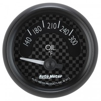 AUTOMETER GAUGE 2-1/16" OIL TEMPERATURE,140-300F,AIR-CORE,GT # 8048