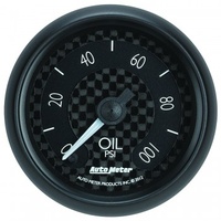 AUTOMETER GAUGE 2-1/16" OIL PRESSURE,0-100 PSI,STEPPER MOTOR,GT # 8053