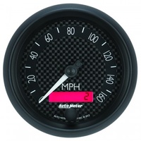 AUTOMETER GAUGE 3-3/8" SPEEDOMETER,0-160 MPH,ELECTRIC,GT # 8088