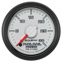 AUTOMETER GAUGE 2-1/16" FUEL RAIL PRESSURE,0-30K PSI,STEPPER MOTOR,# 8593 # 8593