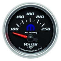 AUTOMETER GAUGE 2-1/16" WATER TEMPERATURE,100-250F,AIR-CORE,BLACK,MOPAR # 880016