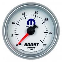 AUTOMETER GAUGE 2-1/16" BOOST,0-35 PSI,MECHANICAL,BLACK,MOPAR # 880025