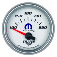 AUTOMETER GAUGE 2-1/16" TRANSMISSION TEMPERATURE,100-250F,AIR-CORE,WHITE,MOPAR # 880033