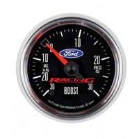AUTOMETER GAUGE 2-1/16" BOOST/VACUUM,30 IN HG/30 PSI,STEPPER MOTOR,FORD RACING # 880074