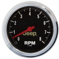 AUTOMETER GAUGE 3-3/8" IN-DASH TACHOMETER,0-8,000 RPM,JEEP # 880246