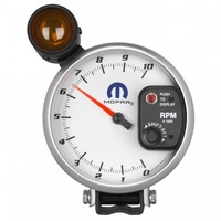 AUTOMETER GAUGE 5" PEDESTAL TACHOMETER,0-10,000 RPM,WHITE,MOPAR # 880248