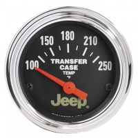 AUTOMETER GAUGE 2-1/16" TRANSFER CASE TEMPERATURE,100-250F,AIR-CORE,JEEP # 880430