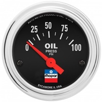 AUTOMETER GAUGE 2" OIL PRESS,0-100 PSI,MOPAR CLASSIC # 880786
