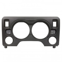 AUTOMETER GAUGE DIRECT FIT DASH PANEL,4 GAUGE (5" X2,2 1/16" X2),JEEP TJ # 90010