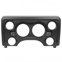 AUTOMETER GAUGE DIRECT FIT DASH PANEL,6 GAUGE (3 3/8" X2,2 1/6" X4),JEEP TJ # 90011