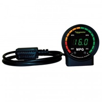 AUTOMETER GAUGE 2-1/16" ECOMETER,1.0-99.9 MPG,2008+,ECOMETER # 9100