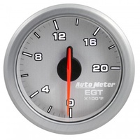 AUTOMETER GAUGE 2-1/16" E.G.T,0-2000F,AIR-CORE,AIRDRIVE,SILVER # 9145-UL