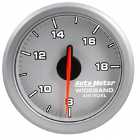 AUTOMETER GAUGE 2-1/16" WIDEBAND A/F,AIR-CORE,AIRDRIVE,SILVER # 9178-UL
