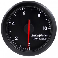 AUTOMETER GAUGE 2-1/16" TACH,0-10,000 RPM,AIR-CORE,AIRDRIVE,BLACK # 9197-T