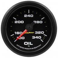 GAUGE 2 1/16",OIL TEMP,340F,STEPPER MOTOR W/PEAK& WARN,EXTREME ENVIRONMENT # 9240