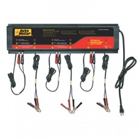 AUTOMETER BUSPRO-660 AGM Optimized Smart Battery Charger - 6 Channel, 120v 5 amp