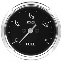 AUTOMETER GAUGE FUEL LEVEL,PRO STEPPER MOTOR,52MM,CLASSIC,0-280OHM PROGRAMMABLE # ST3315C