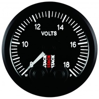 AUTOMETER GAUGE BATTERY VOLTAGE,PRO-CONTROL,52MM,BLK,8-18V # ST3516