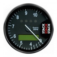 AUTOMETER GAUGE DISPLAY TACHOMETER,BLACK,0-4-10.5K RPM # ST700SR-J