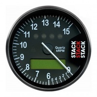 AUTOMETER GAUGE DISPLAY TACHOMETER,BLACK,0-6-15K RPM # ST700SR-S