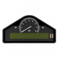 AUTOMETER GAUGE ACTION REPLAY DASH,BLK,0-8K RPM (BAR,DEG. C,KM/H) # ST8100AR-A-E