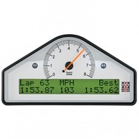 AUTOMETER GAUGE STREET DASH,WHT,0-8K RPM (PSI,DEG. C,MPH) # ST8130-B-UK