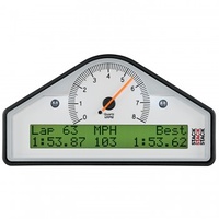 AUTOMETER GAUGE STREET DASH,WHT,0-8K RPM (PSI,DEG. F,MPH) # ST8130-B