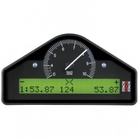 AUTOMETER GAUGE STREET DASH,BLK,0-4-10K RPM (BAR,DEG. C,KM/H) # ST8130-F-EC