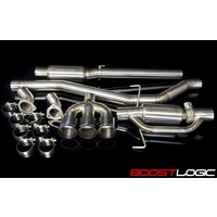 Boost Logic  3" Titanium Catback Exhaust For Honda Civic Type-R FK8