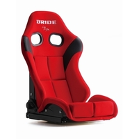 Bride Stradia III FRP Reclining Bucket Seat w/Standard Cushion - Red