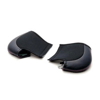 BRIDE PROTECT PAD SET FOR SIDE (GIAS,STRADIA3) HIGH-CLASS SOFT LEATHER + FABRIC BLACK FOR K35APO