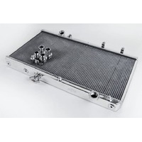 CSF Racing 2-Row 42mm Race Spec Aluminium Full Radiator V3 for Honda Civic EG EK 91-00/Integra DC2 94-01 (K Swap)